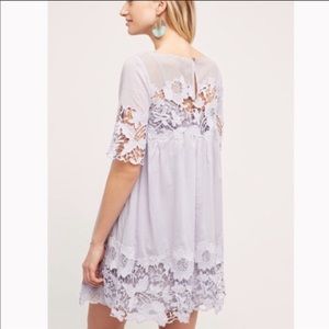 2P Anthro Magnolia dress in lavender!Holding horse